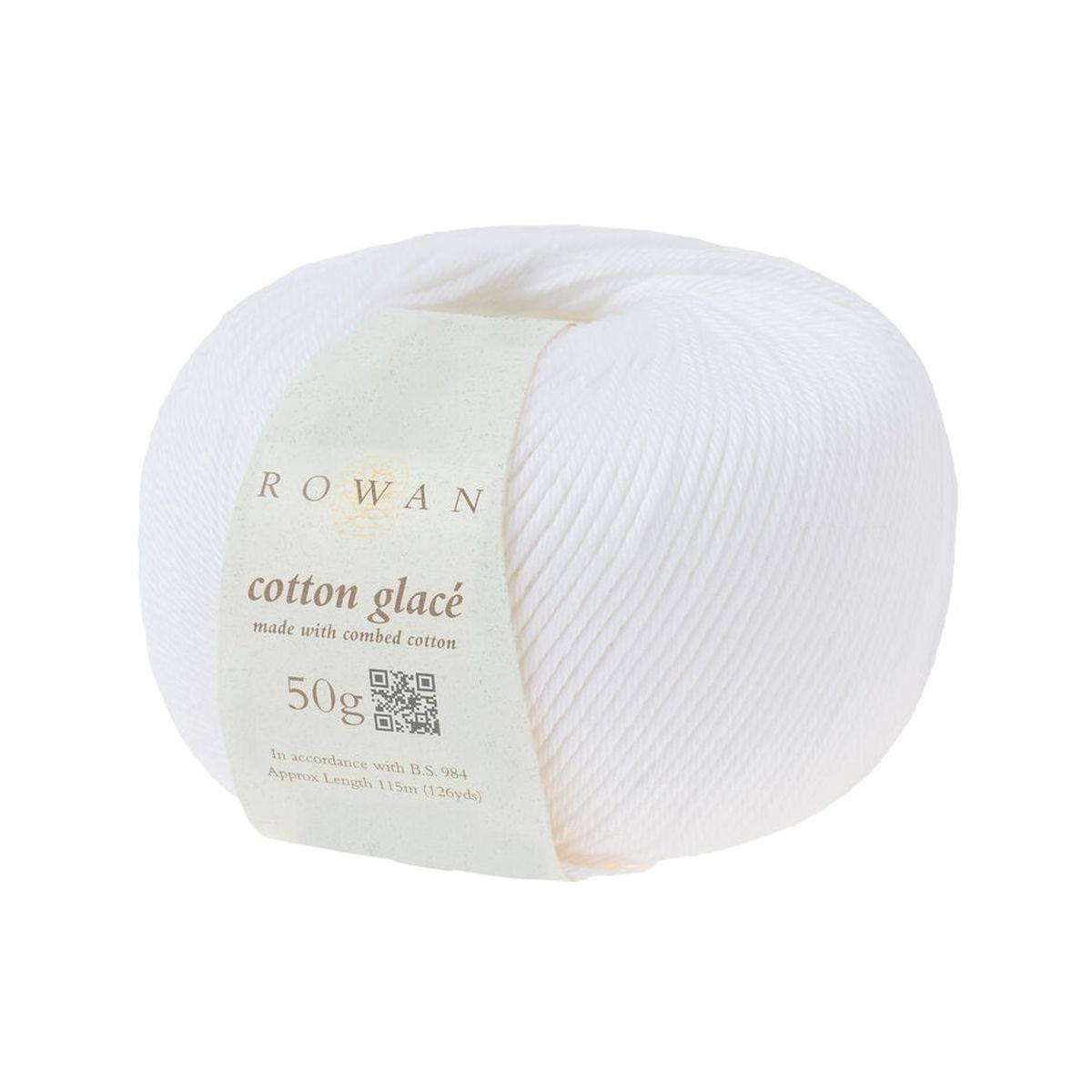 [Rowan] Cotton Glacé Bleached Rg726 100% Cotton Yarn - 50g