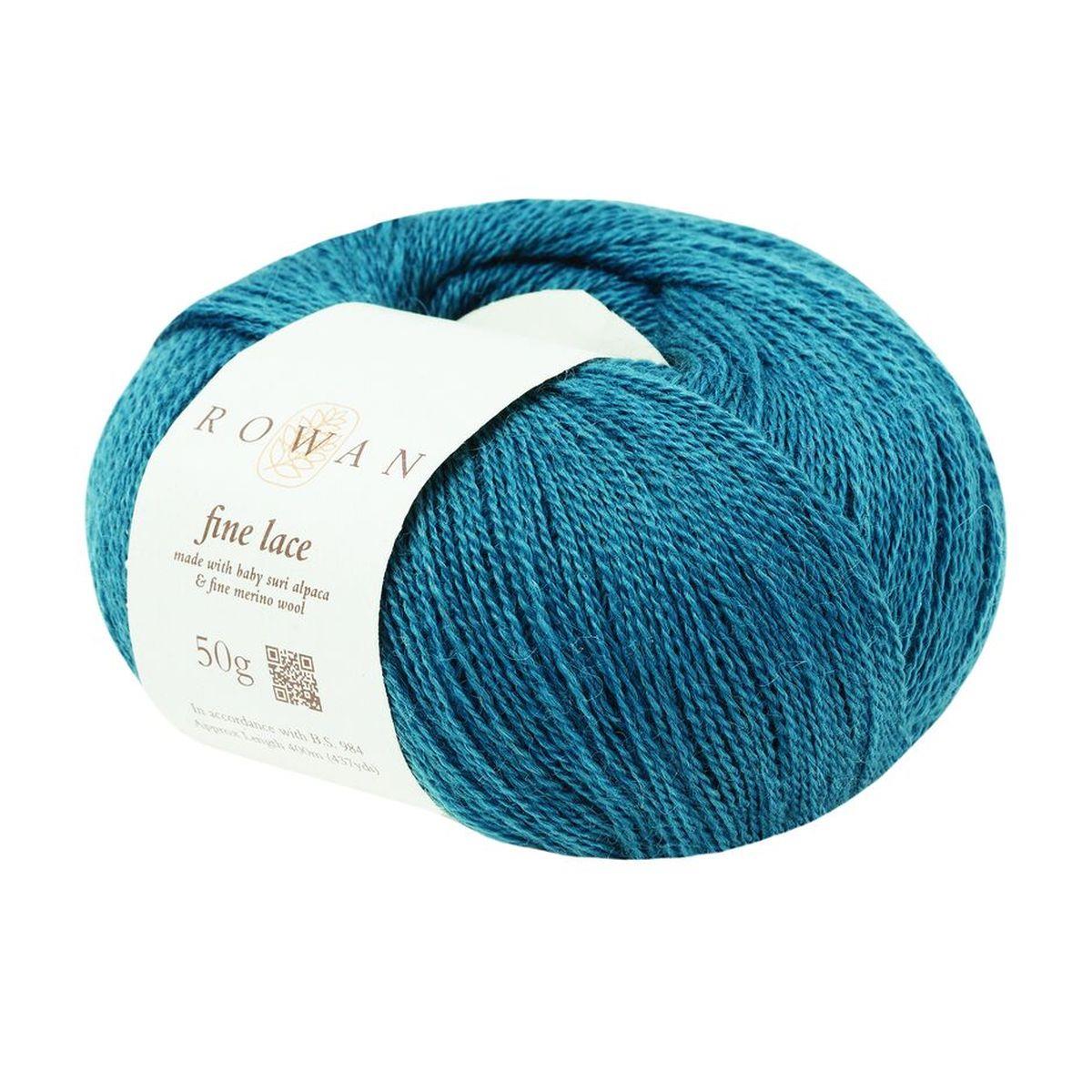 Fine Lace Dark 80% Alpaca 20% Wool Yarn - 50g