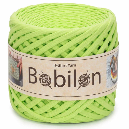 [Bobilon] Medium Neon Cotton T-Shirt Yarn - 100M, 7-9mm, 320g
