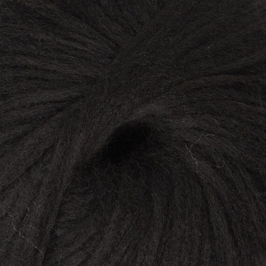 [Rowan] Mode Black 70% Alpaca, 7% Wool, 23% Recycled Nylon Softest Alpaca Yarn - Approx 116 Mtrs (128 Yards), 50g