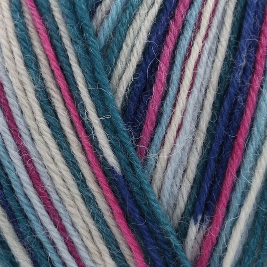 [Stylecraft] 3393820 Head Over Heals Great Barrier Reef 75% Superwash Wool, 25% Nylon Australia Yarn - 100g 4 Ply
