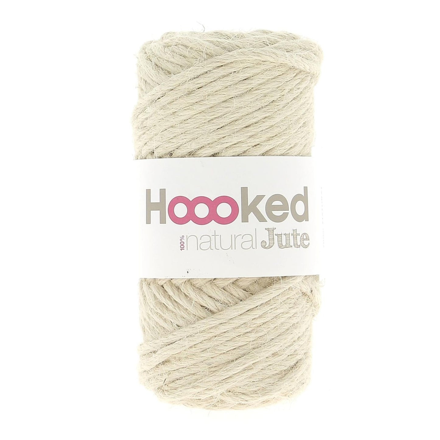 Hoooked Vanilla Cream Jute Cotton Yarn - 45m (147.6'), 300g