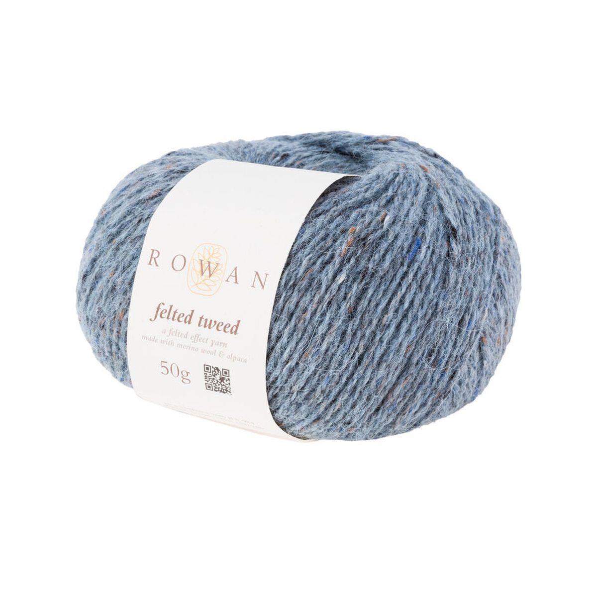 Felted Tweed 50% Wool 25% Alpaca 25% Viscose Yarn - 50g