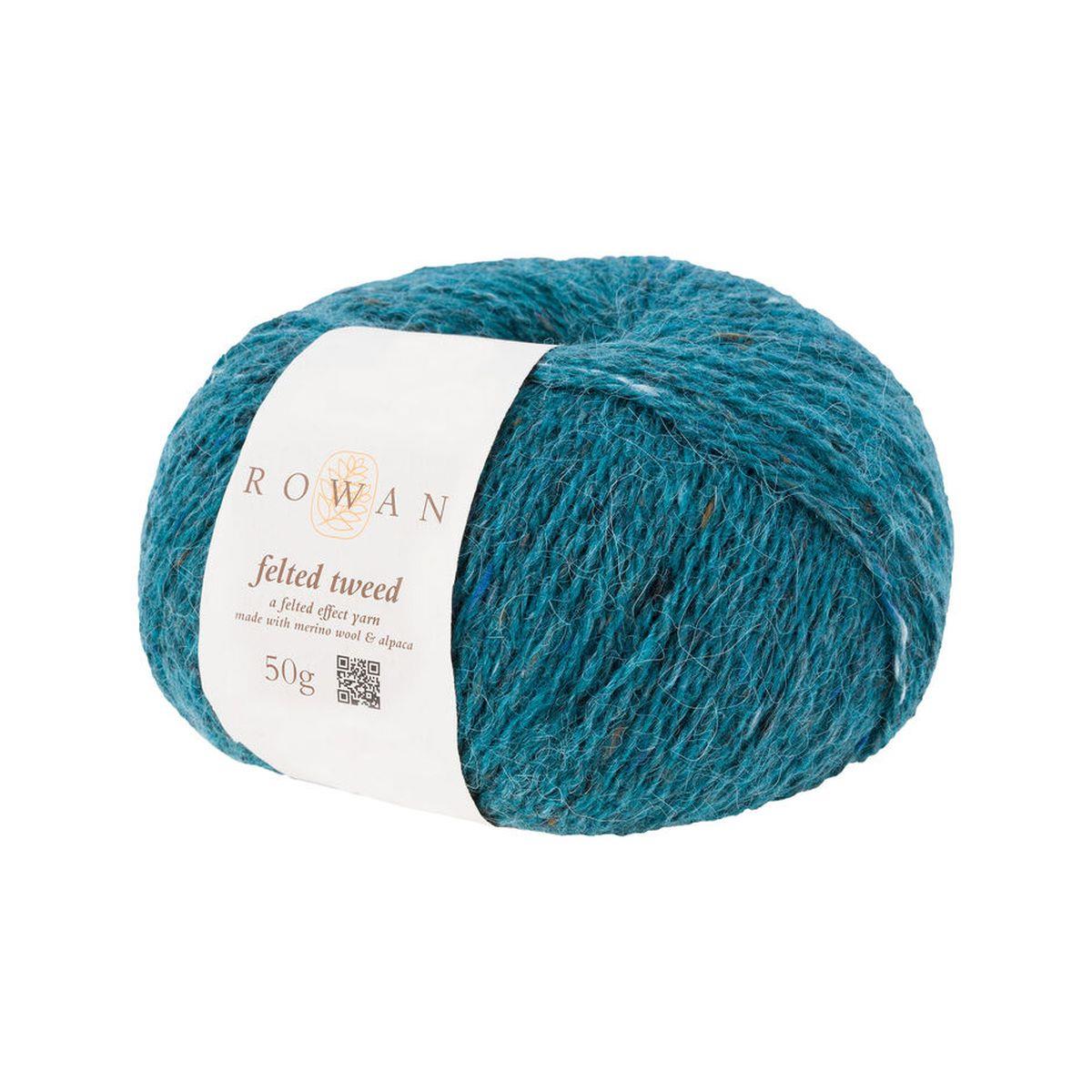 Felted Tweed 50% Wool 25% Alpaca 25% Viscose Yarn - 50g