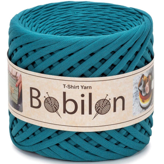 [Bobilon] Mini Deep Ocean Cotton T-Shirt Yarn - 100M, 5-7mm, 220g