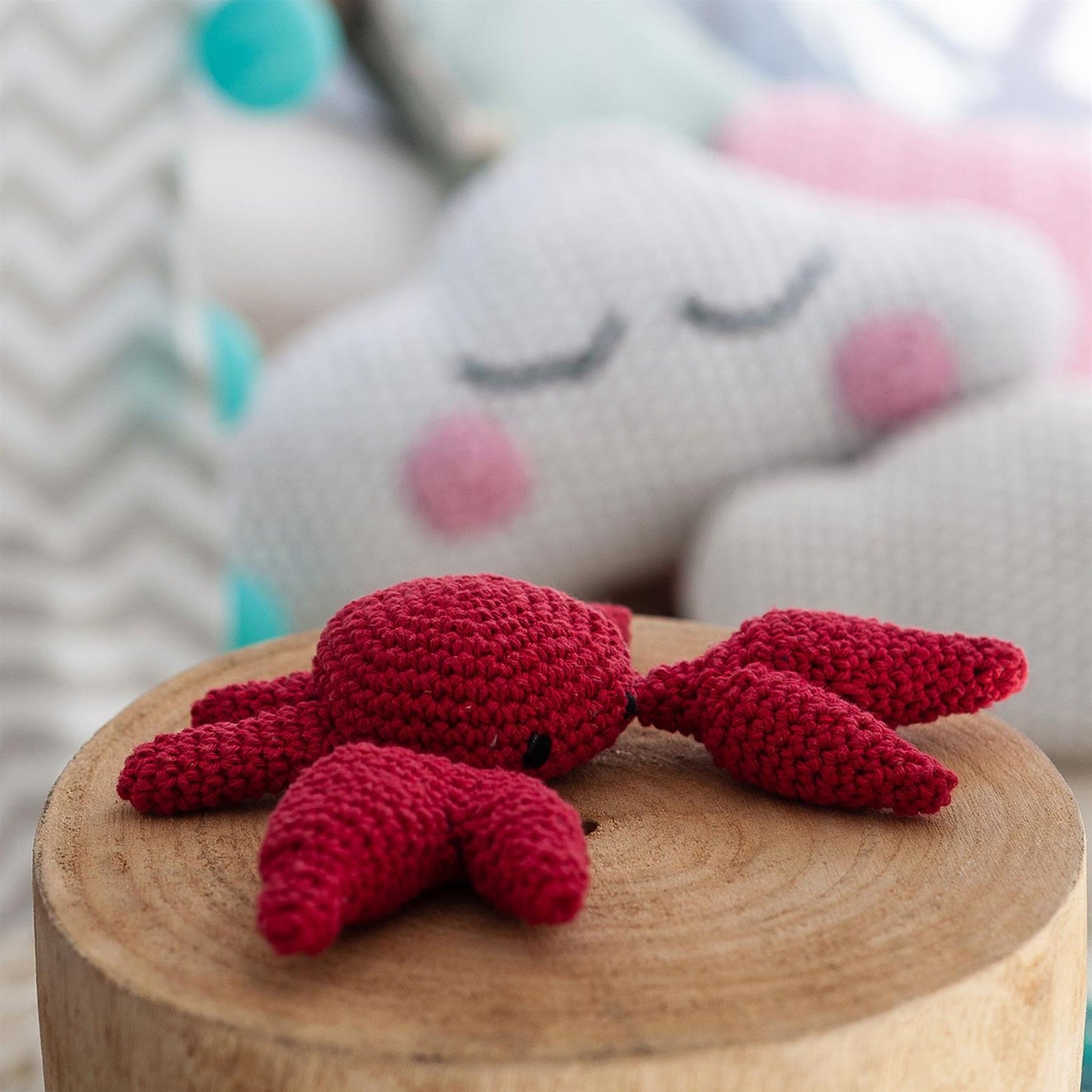 Hoooked Eco Barbante Milano Cotton Crab Toby Crochet Amigurumi Kit