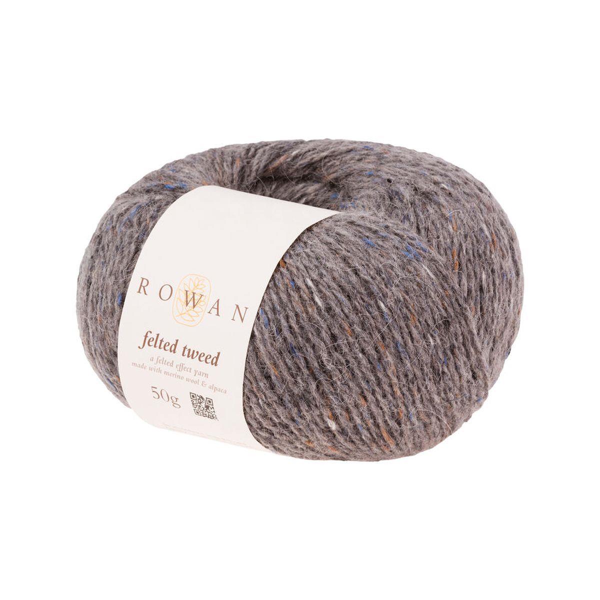 Felted Tweed 50% Wool 25% Alpaca 25% Viscose Yarn - 50g