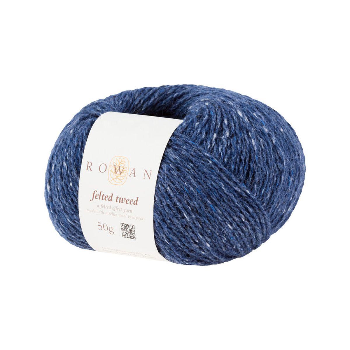 Felted Tweed 50% Wool 25% Alpaca 25% Viscose Yarn - 50g