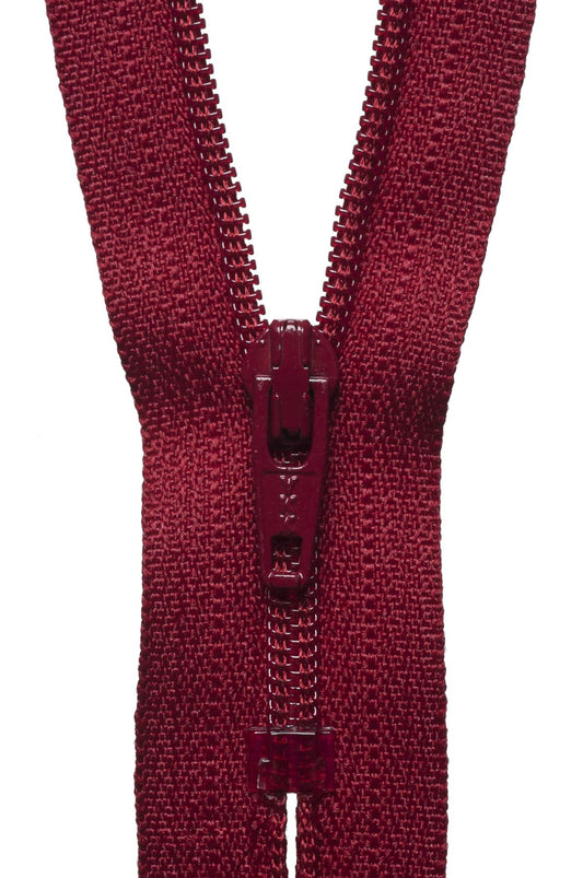 [YKK] Scarlet Berry Nylon Dress and Skirt Zip - 30Cm