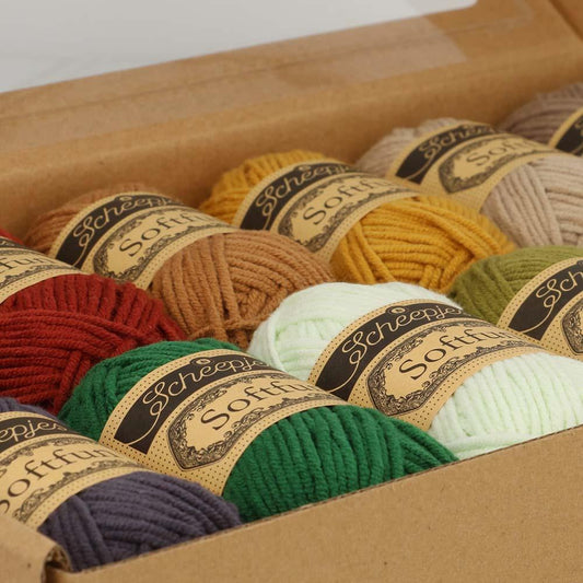 [Scheepjes] 24941 Softfun Colour Pack Autumn Walk Yarn - 20g