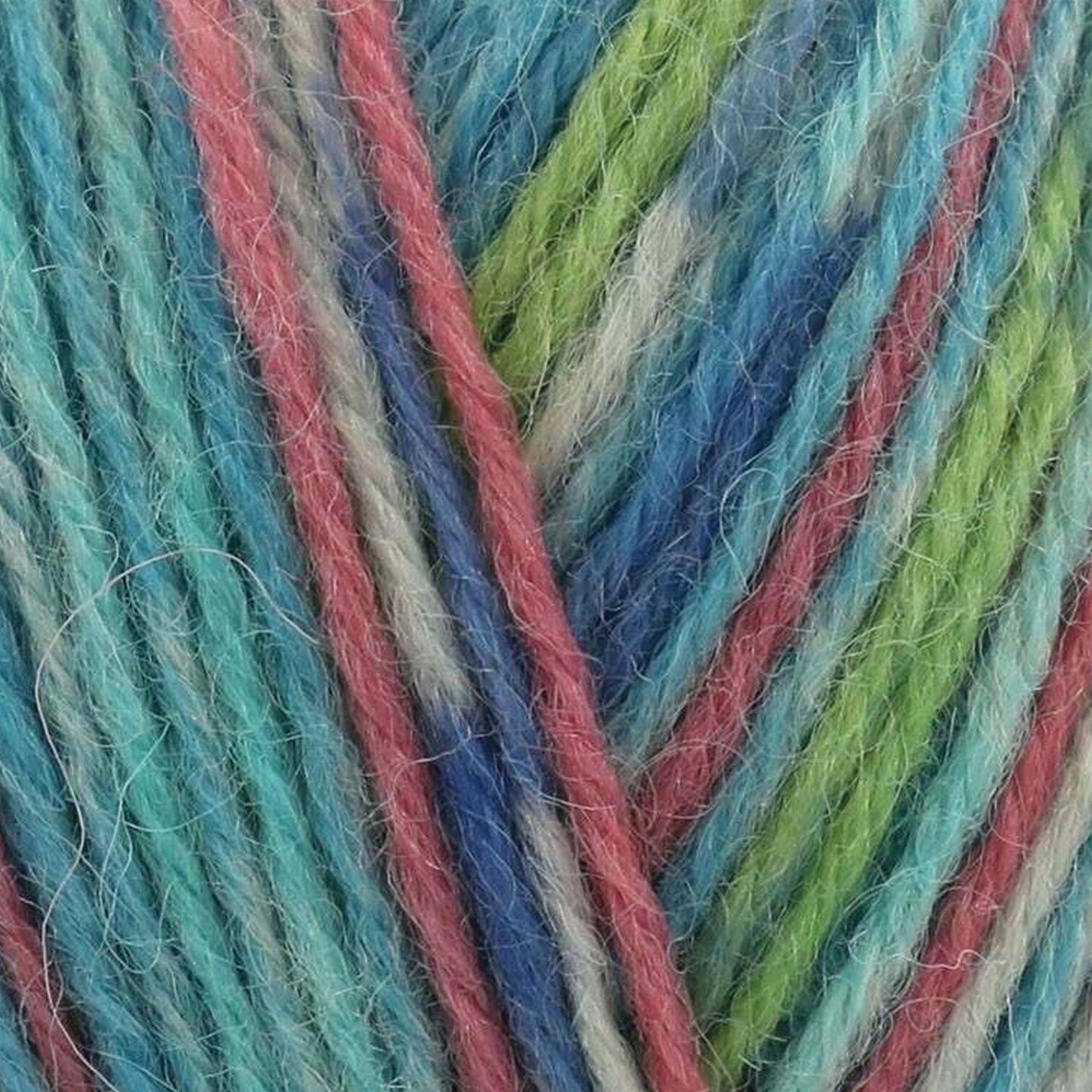 [King Cole] Zig Zag Bubblegum Yarn - 420M, 100g 4 Ply
