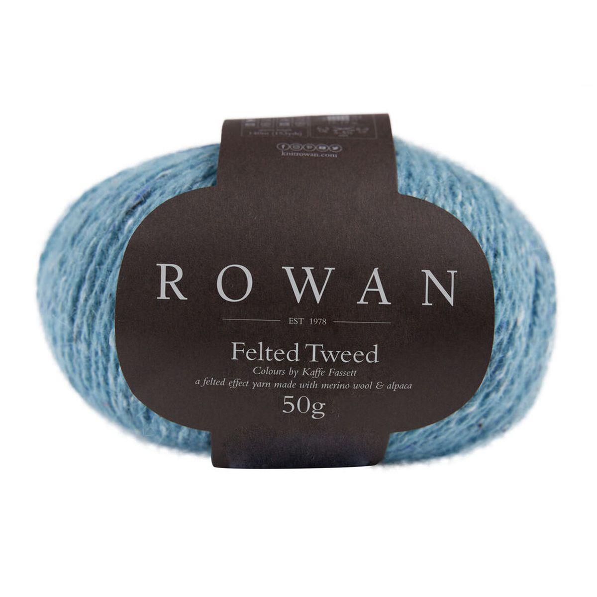 Felted Tweed 50% Wool 25% Alpaca 25% Viscose Yarn - 50g