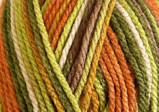 [Stylecraft] 3411960 For The Love of Stripes Aperol Spritz Yarn - 100g Chunky
