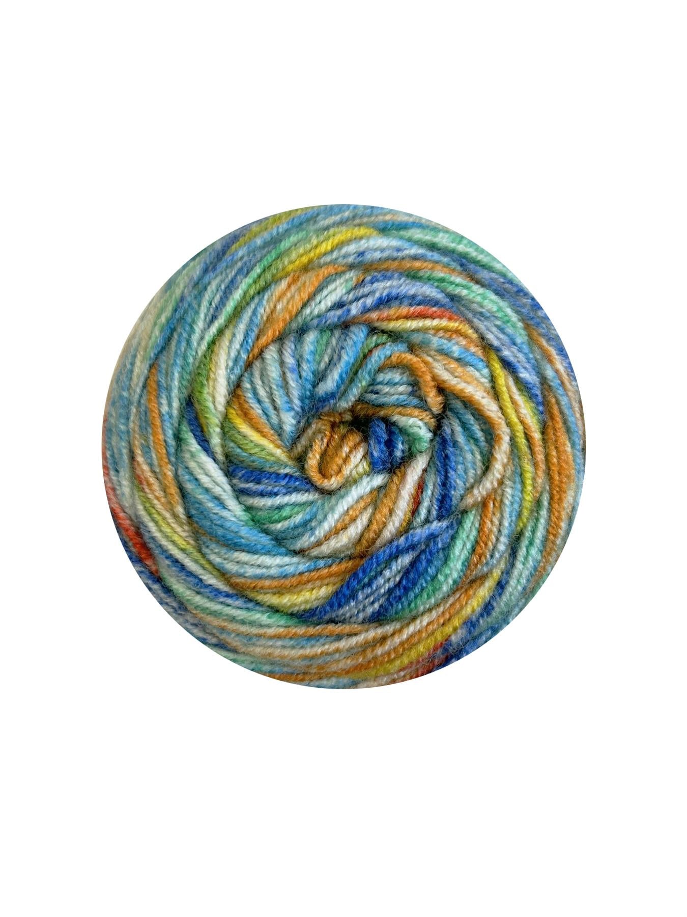 Batik Elements Swirl 80% Acrylic 20% Wool Yarn - 100g Double Knit