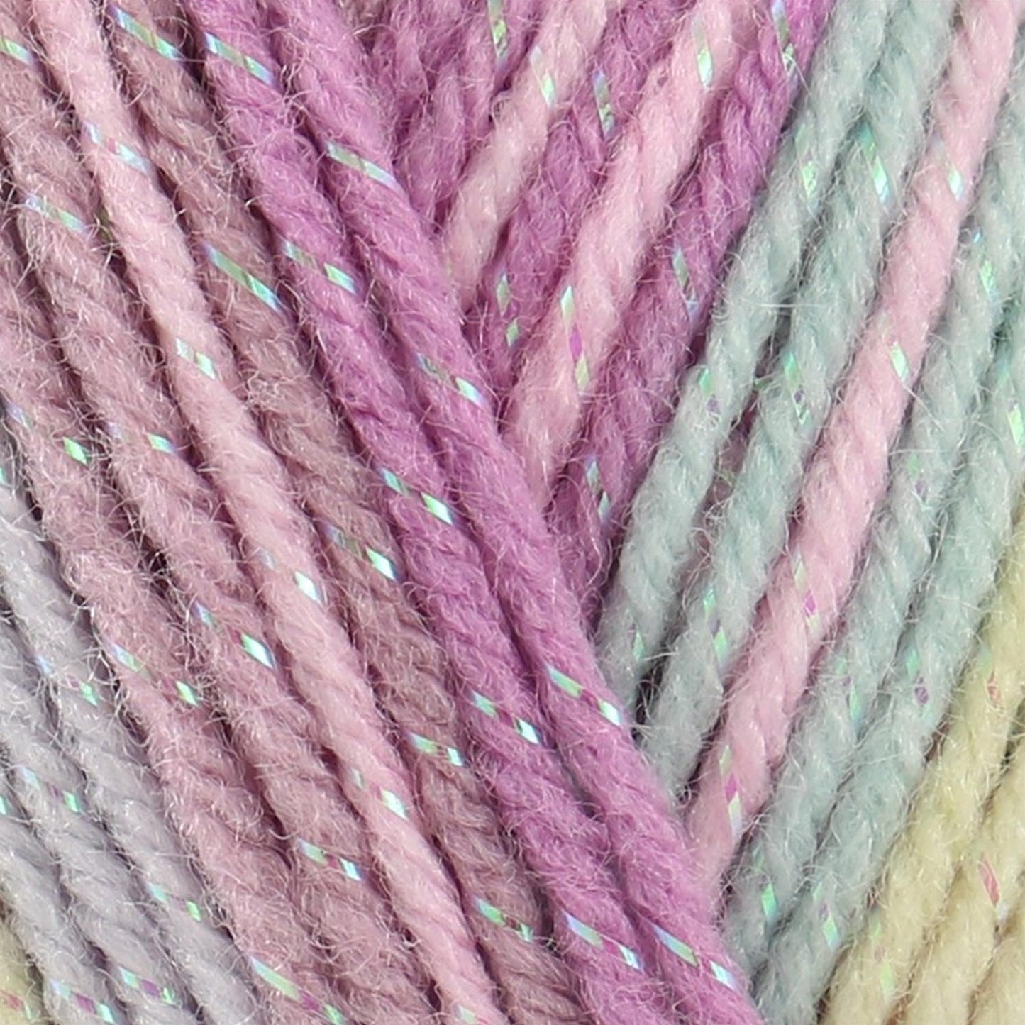 Baby Twinkle Print DK Multi-Coloured 90% Acrylic / 10% Viscose Yarn - 100g Double Knit