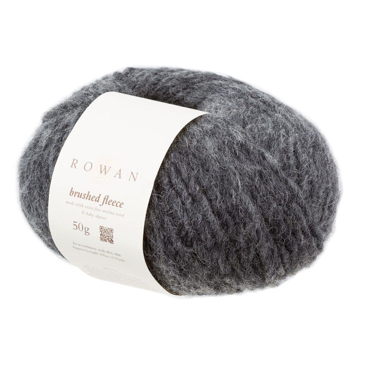 Brushed Fleece 65% Wool 30% Alpaca 5% Polyamide Yarn - 50g