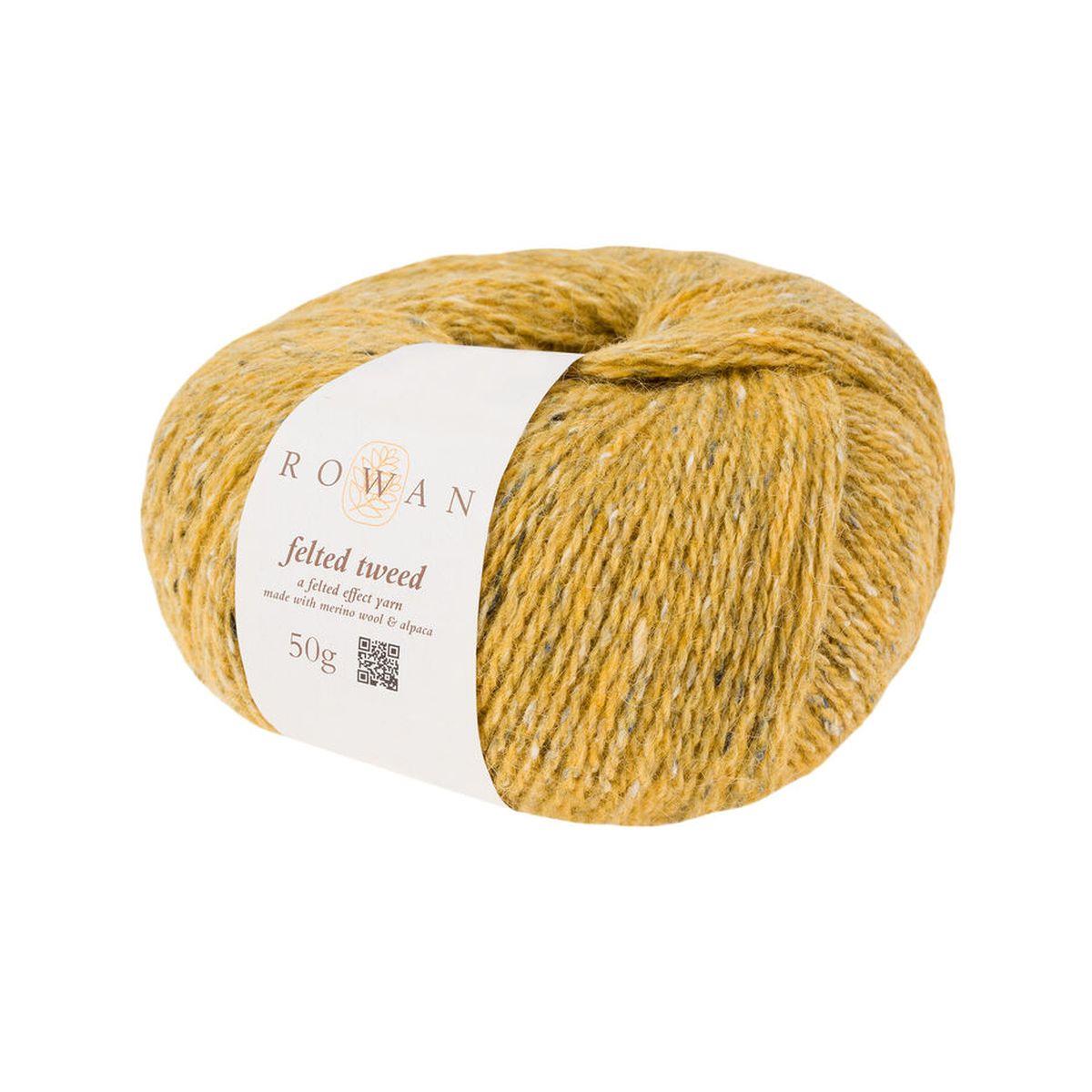 Felted Tweed 50% Wool 25% Alpaca 25% Viscose Yarn - 50g
