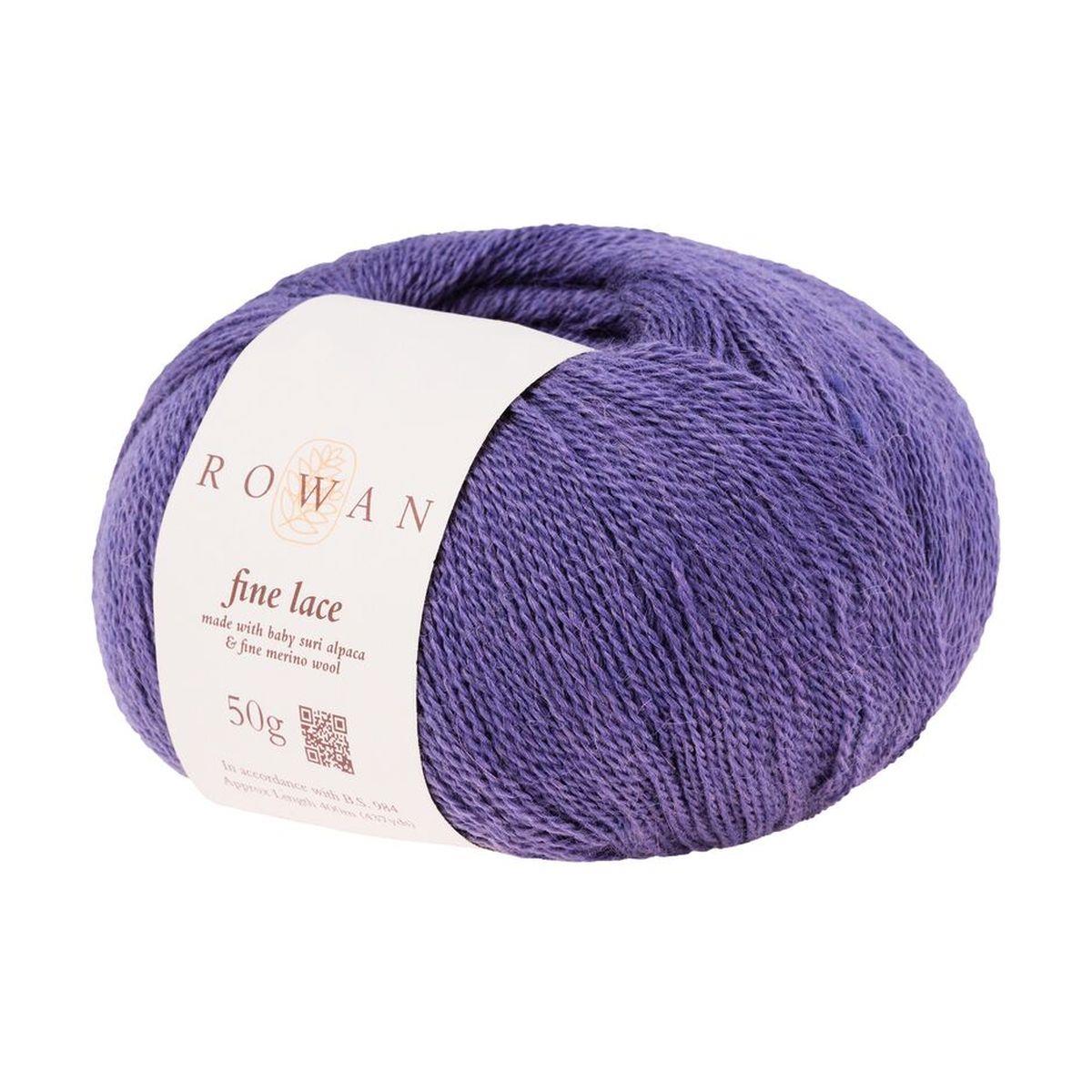 Fine Lace Dark 80% Alpaca 20% Wool Yarn - 50g