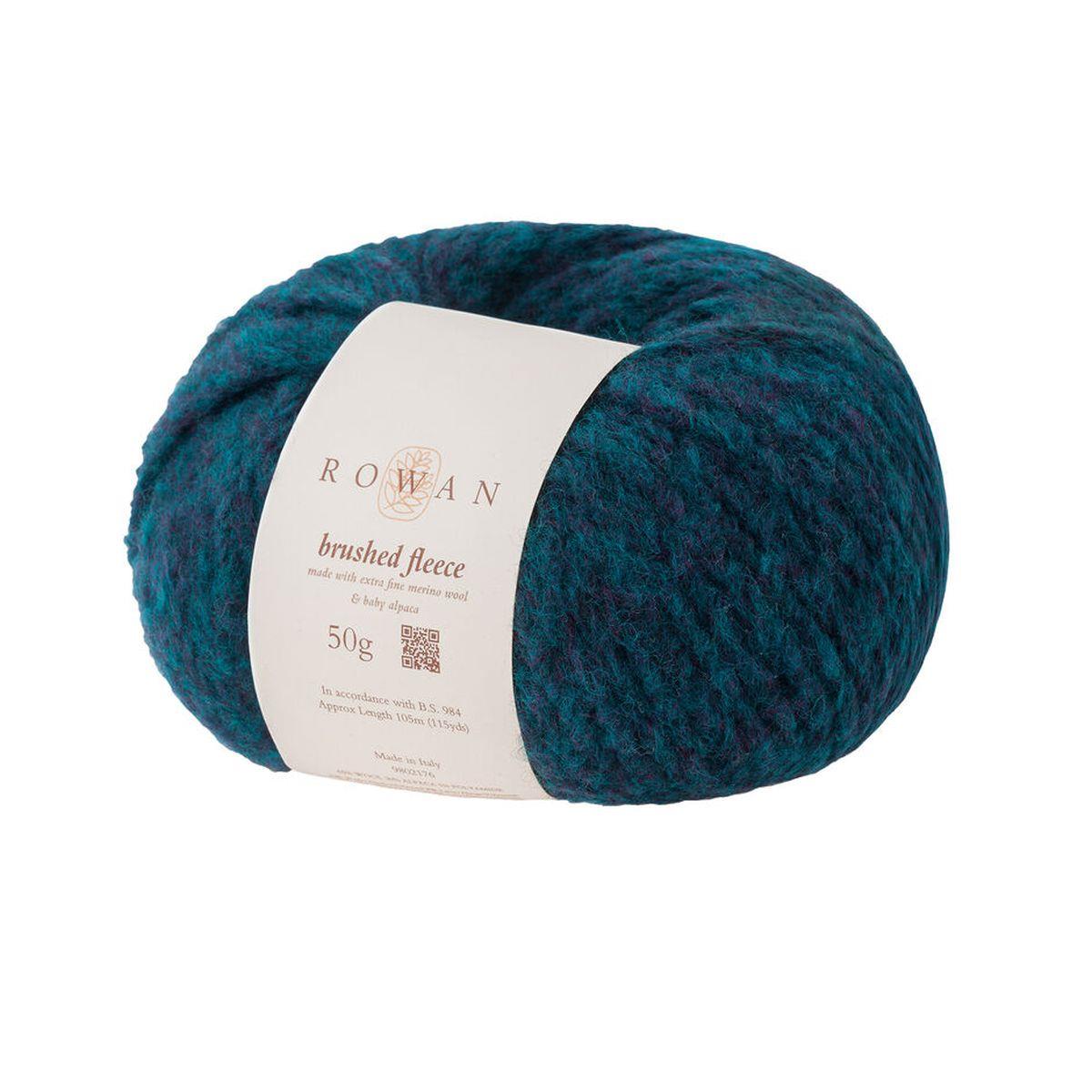 Brushed Fleece 65% Wool 30% Alpaca 5% Polyamide Yarn - 50g