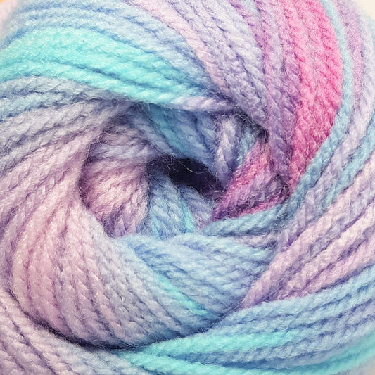 [Wendy Wools] WG06 Giggles Blueberry Fudge Yarn - 100g Double Kint