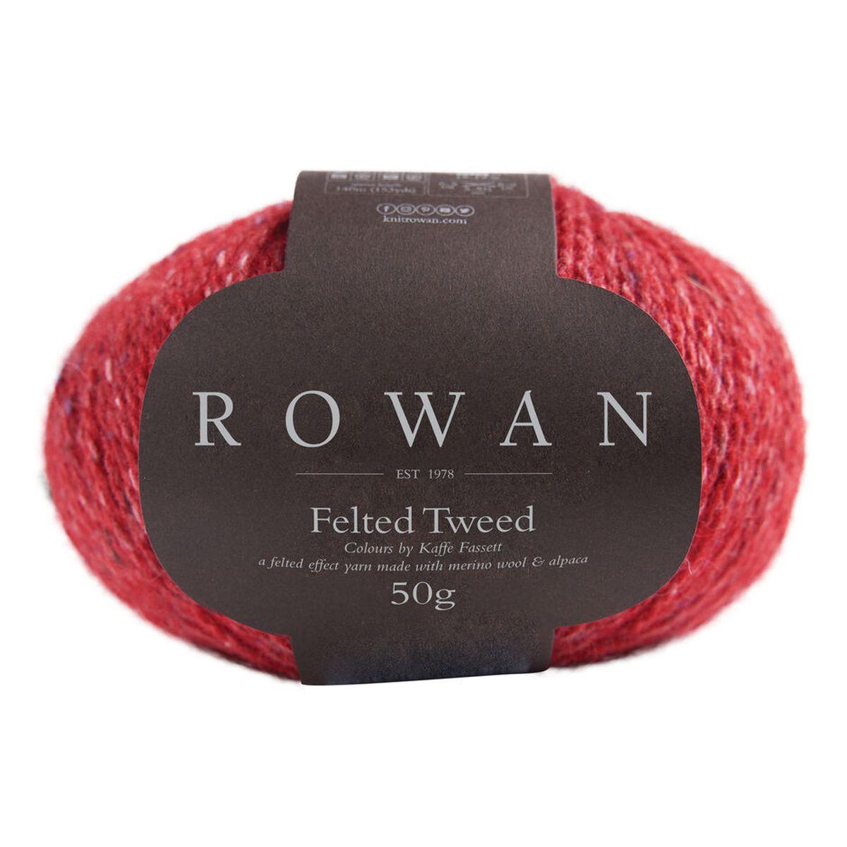 Felted Tweed 50% Wool 25% Alpaca 25% Viscose Yarn - 50g