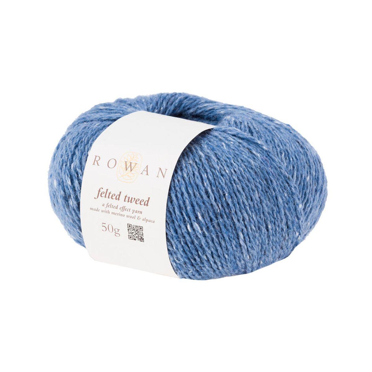 Felted Tweed 50% Wool 25% Alpaca 25% Viscose Yarn - 50g
