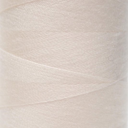 [Moon Thread] M0076 Ivory Spun Polyester Sewing Thread - 1000M