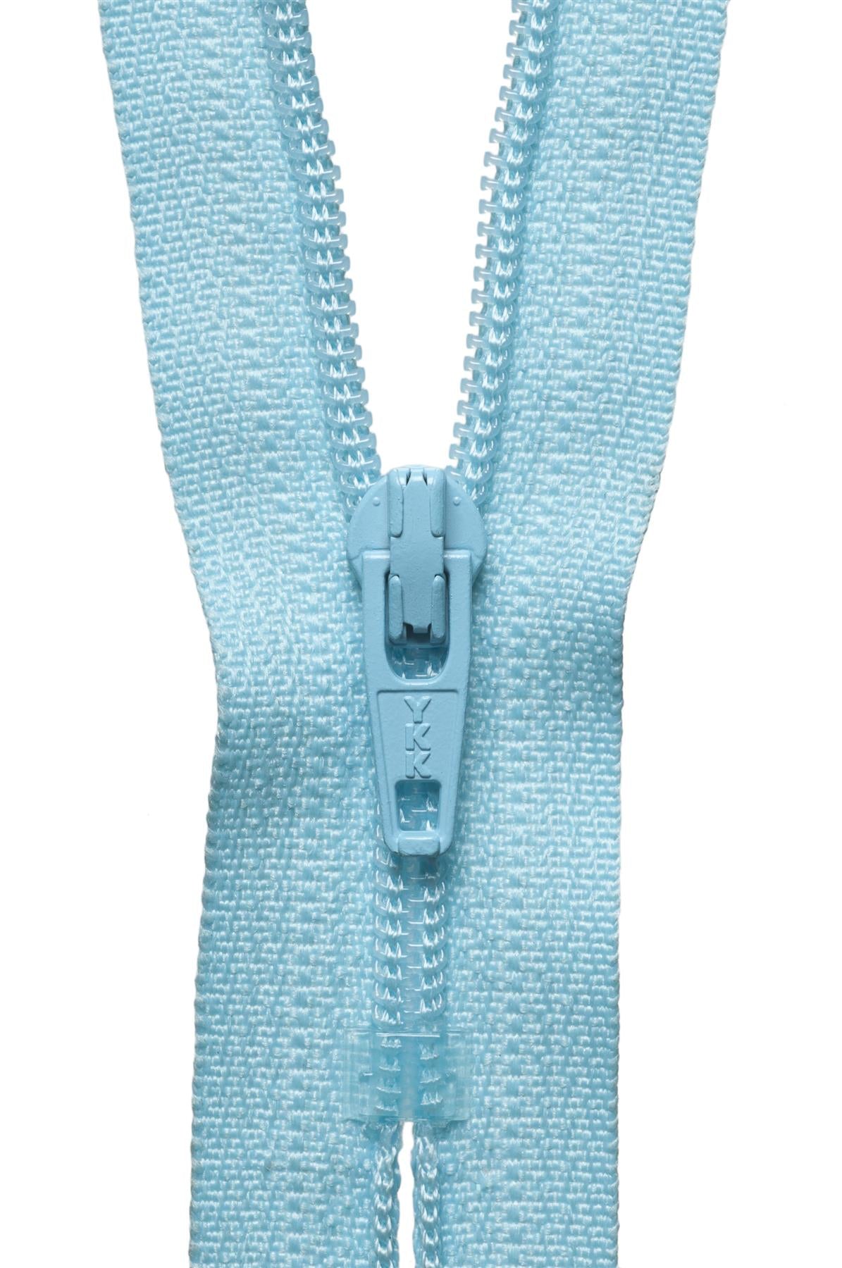 [YKK] Pale Turquoise Nylon Dress and Skirt Zip - 10Cm