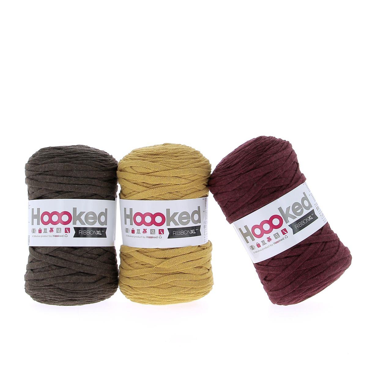 [Hoooked] RIBBONXL BUNDLE X 3 INDIAN SUMMER RibbonXL Indian Summer Cotton Yarn - 120M, 250g Pack of 3