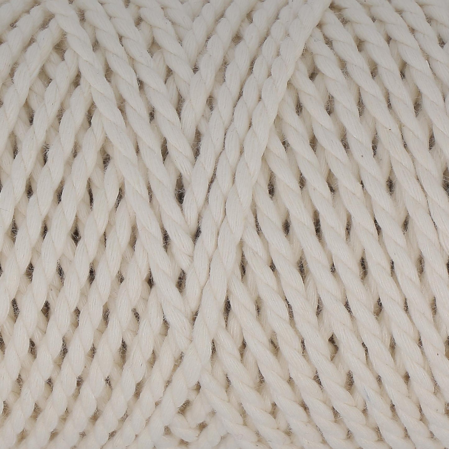 [King Cole] 2295142 Macrame King Cotton Creamy Cream Yarn - 40M, 200g Novelty