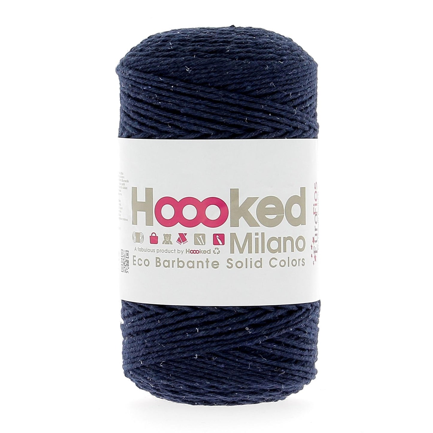 [Hoooked] R904 Eco Barbante Milano Marina Cotton Yarn - 204M, 200g
