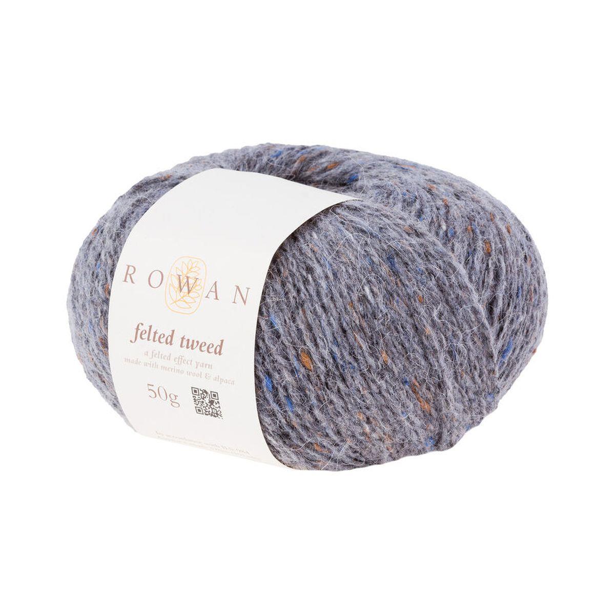Felted Tweed 50% Wool 25% Alpaca 25% Viscose Yarn - 50g