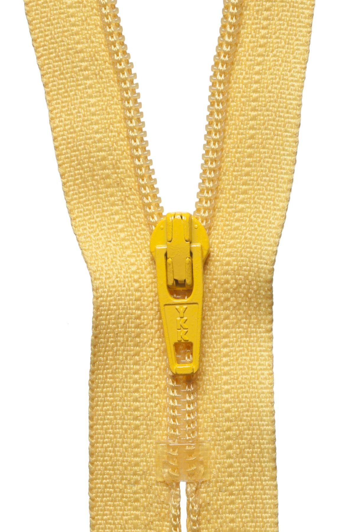 [YKK] Yellow Gold Nylon Dress and Skirt Zip - 30Cm